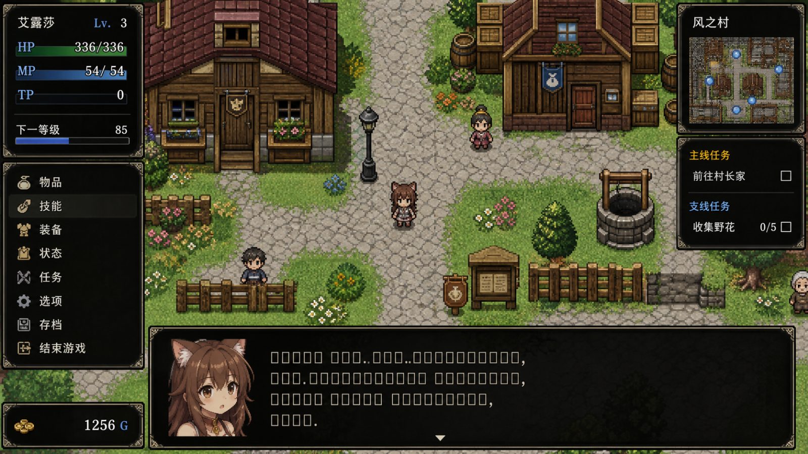 不谙世事的猫艾露莎 猫娘RPG 详情图 2